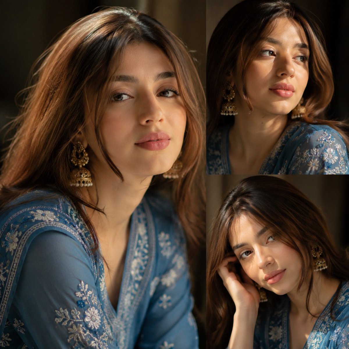 South Asian Female Portrait Collage