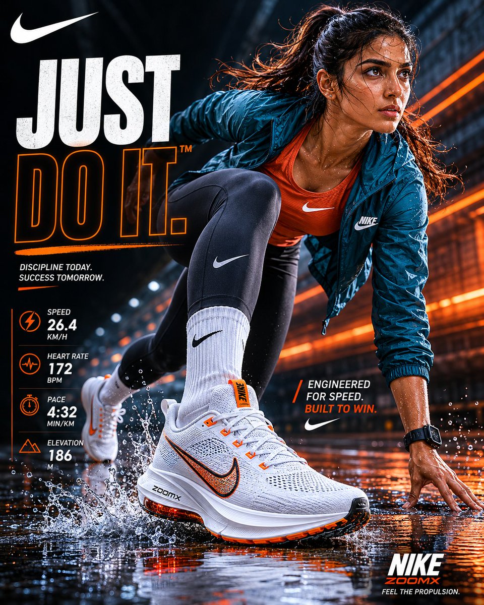 Nike Sportswear Advertisement