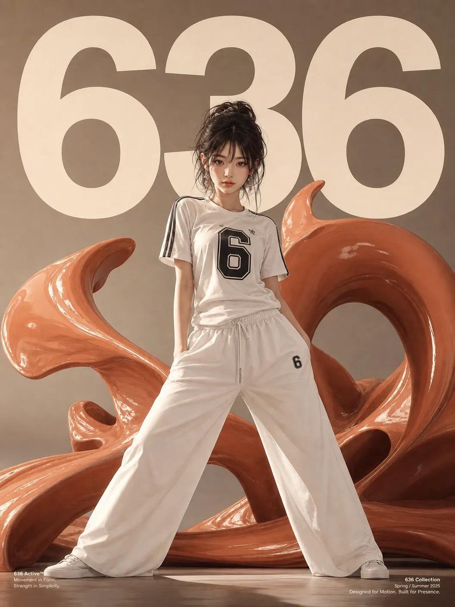 백색 애슬레저 편집 스타일 636