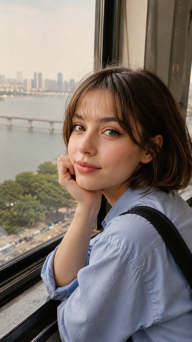 Young Woman in Uploaded Image