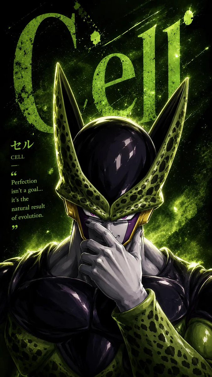 Ultra-detailed Anime Villain Portrait Poster