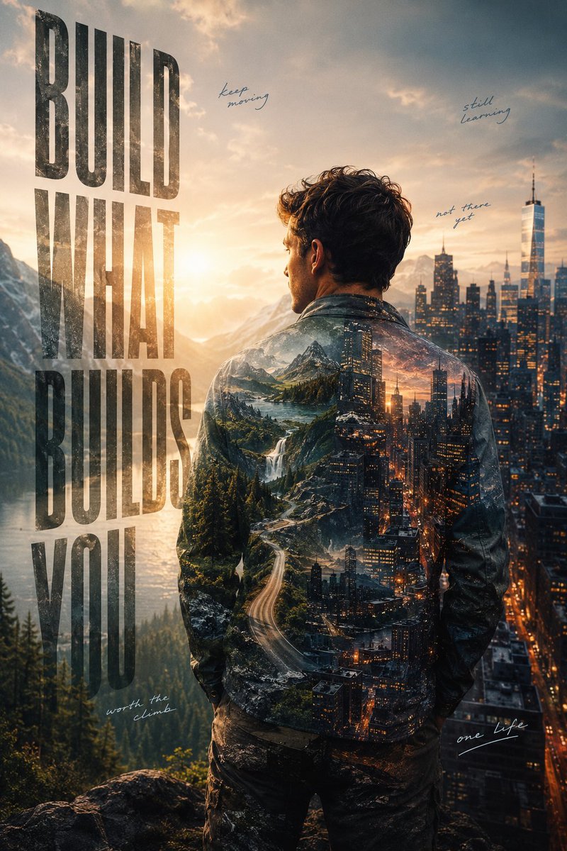 Ultra-premium Cinematic Lifestyle Poster Titled