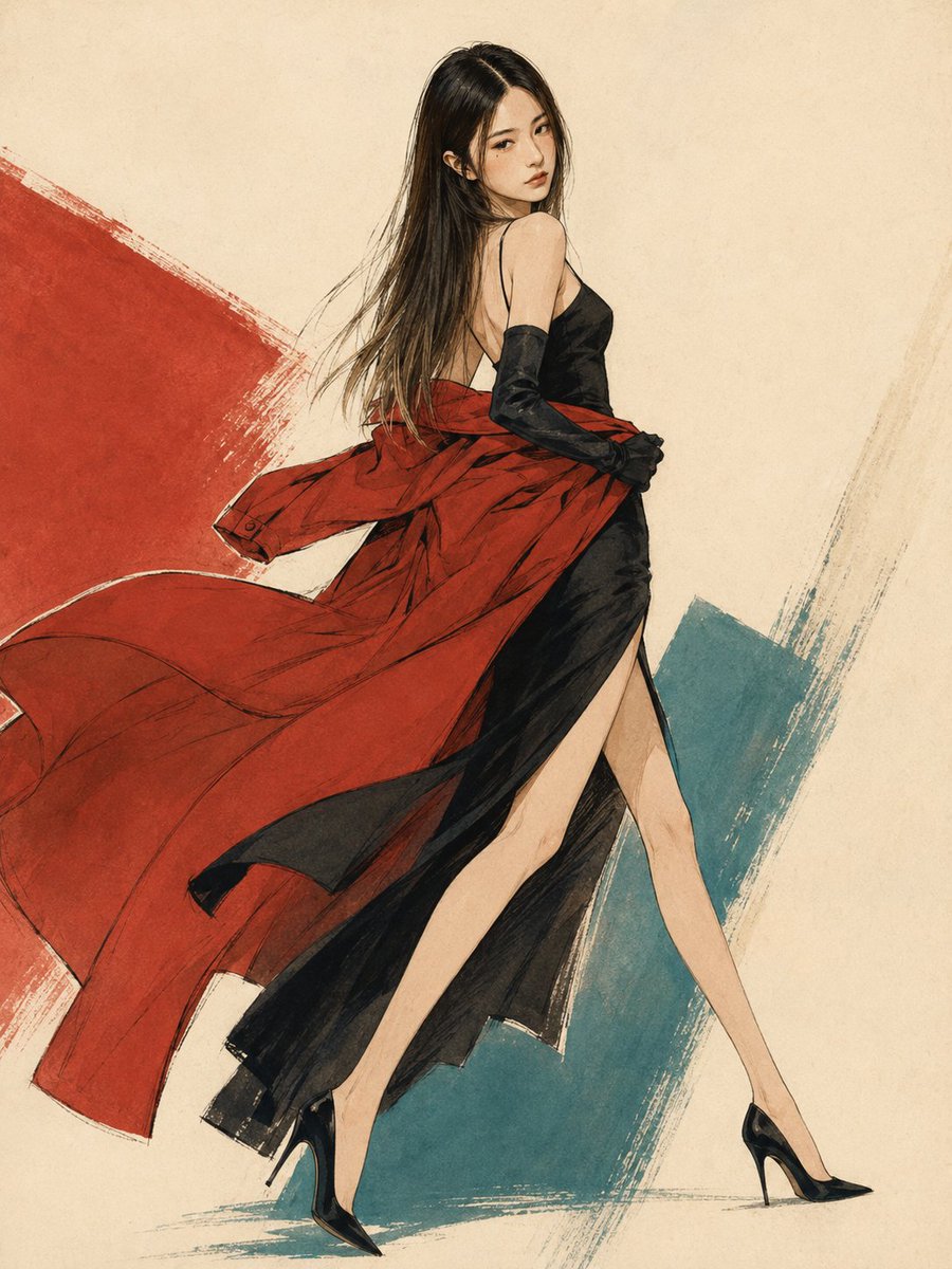 Japanese Fashion Illustration