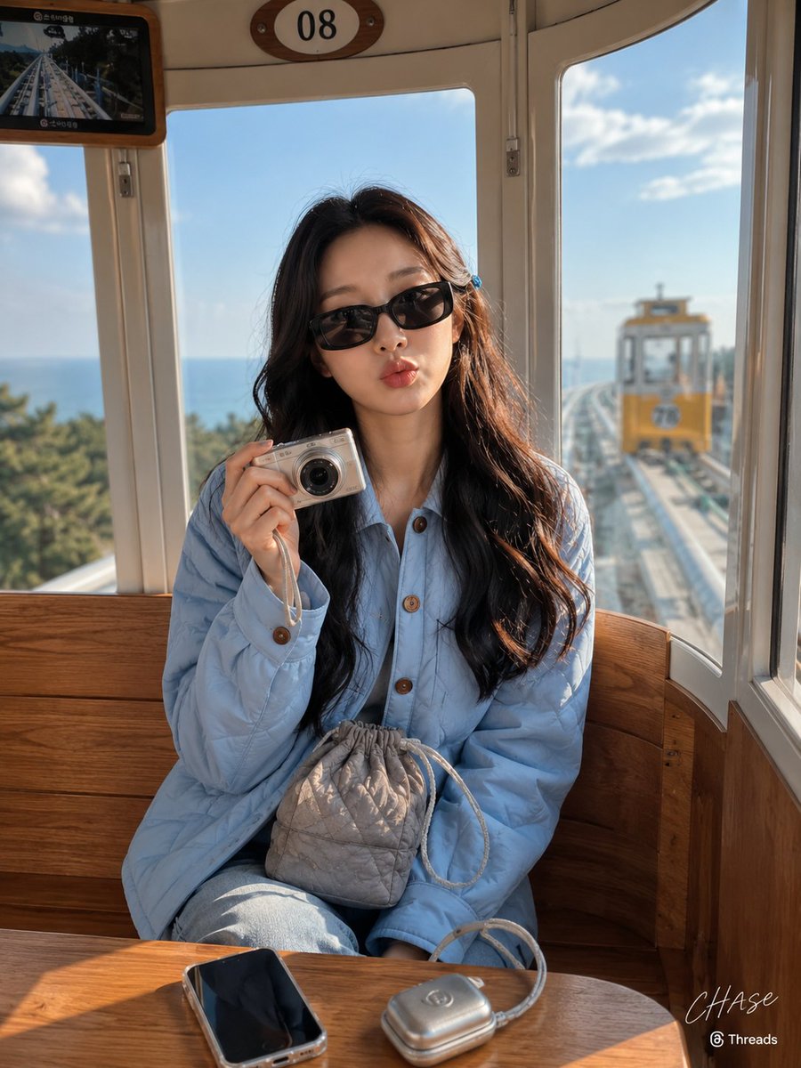 모노레일 캡슐 여행 인물 일러스트