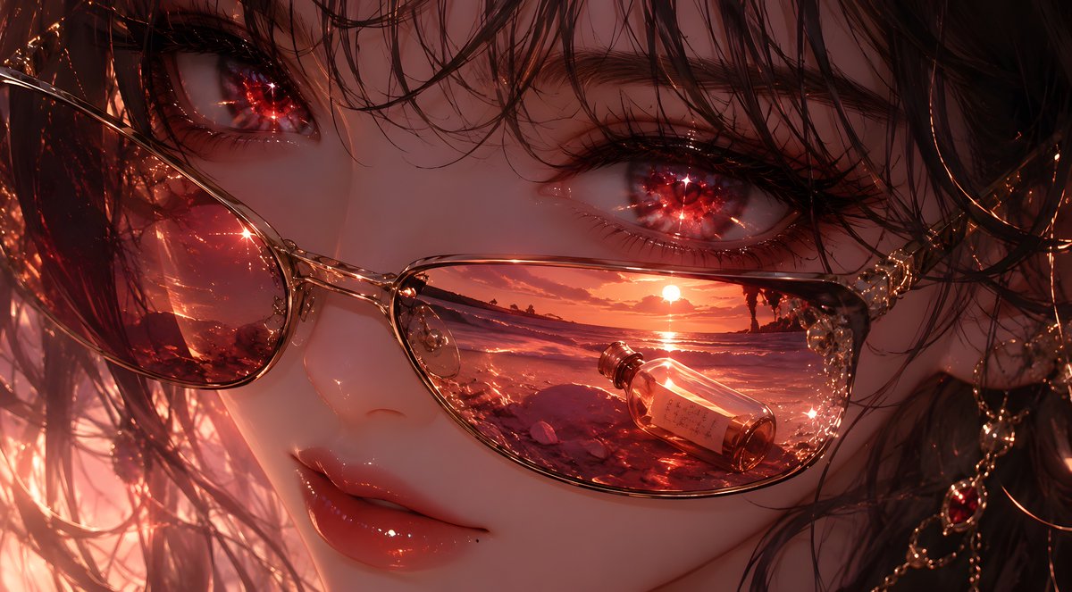 Ultra-detailed Cinematic Close-up Anime Portrait of a Mysterious Young Woman