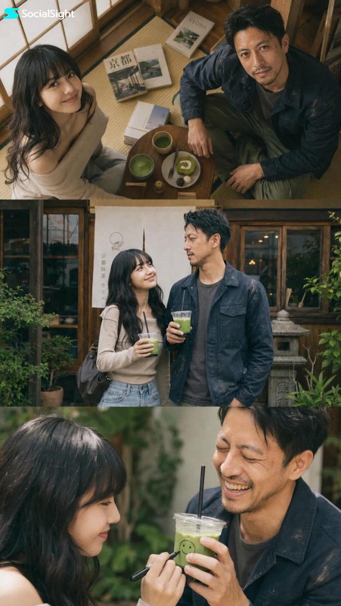 일본 스트리트 커플 패션 화보